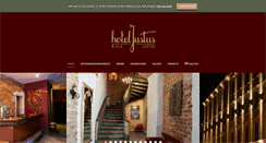 Desktop Screenshot of hoteljustus.lv